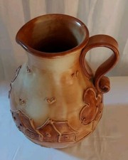 Große Ton Vase Bodenvase Tonkrug Krug Keramik Keramikvase