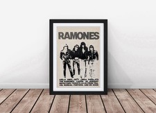 Ramones konzert poster - ramones,