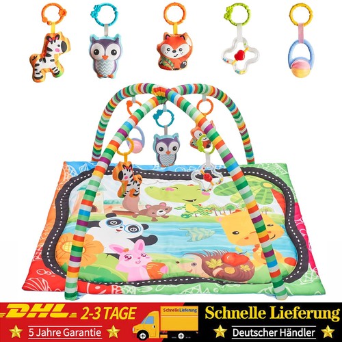 Spielmatte mit spielbogen - spielmatte,