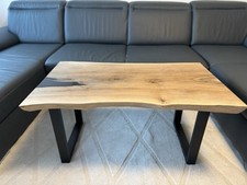 Wallnuss Epoxid Tisch 100cm x