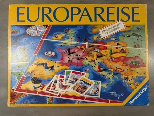 Ravensburger europareise 1980 - europareise,