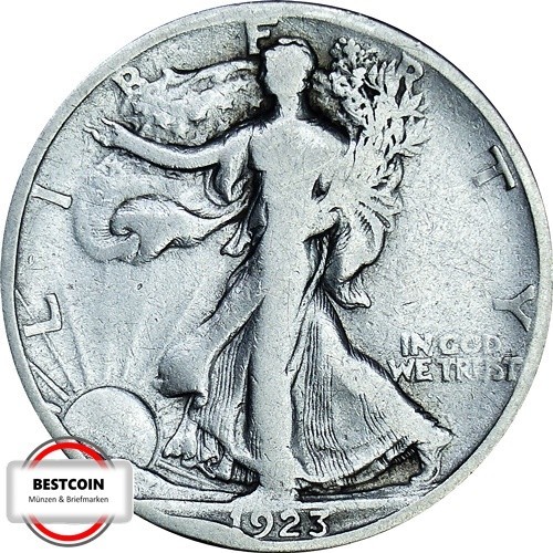 Usa 142 half dollar - km,
