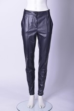 MARC CAIN KUNSTLEDER HOSE BLAU