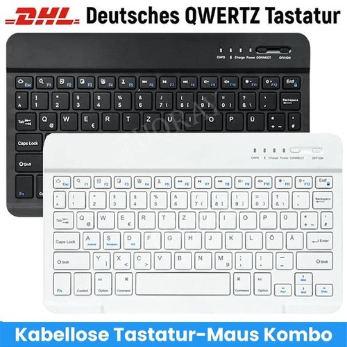Qwertz bluetooth tastatur - bluetooth, maus