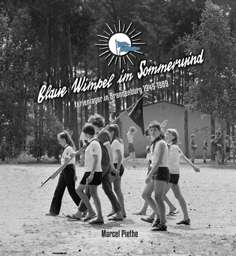 Blaue wimpel sommerwind - blaue,