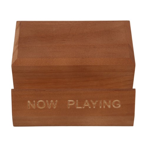 Now playing vinyl record stand - now,