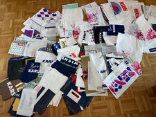 90 Plastiktüten KARSTADT / HERTIE Einkaufstüten Tragetaschen alt ab ca. 1980er