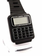 Digital Calculator Wristwatch