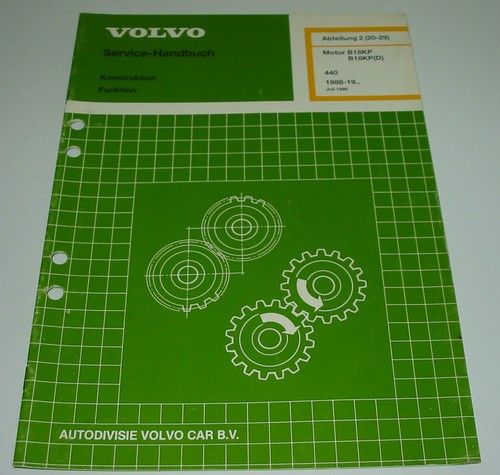 Werkstatthandbuch volvo 440 - werkstatthandbuch,
