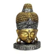 Buddha Kopf - Holz Maske
