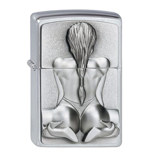 Zippo chrom gebuerstet - zippo,