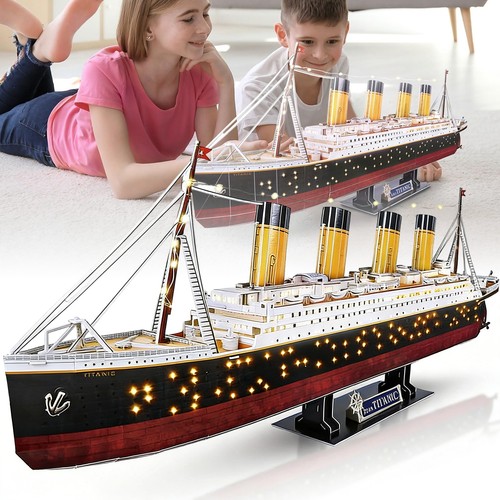 Titanic puzzle - 3d,