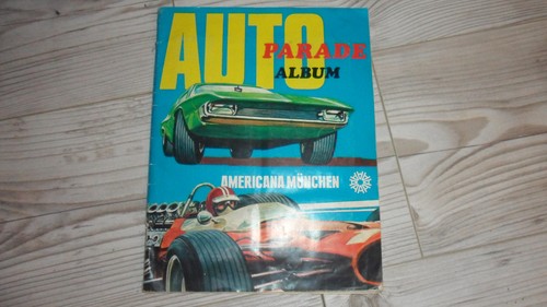 Auto parade sammelbilder album - auto,