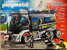 PLAYMOBIL 9360 Polizei SEK-Truck mit Licht & Sound # police Fahrzeug Auto NEUOVP