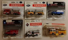 Lot of 6 Boley Fire Trucks Die