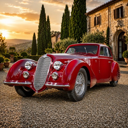 Alfa romeo 2900b touring - 8c,
