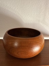 Teak Holzschale Schüssel 60er