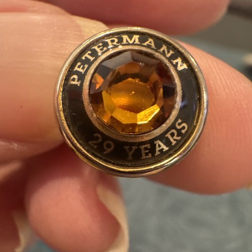 Petermann amber rhinestone - amber,