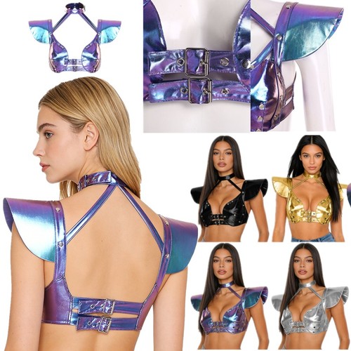 Damen metallic glänzend - de,