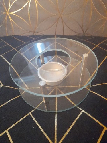 Stövchen teewärmer aus glas - teewärmer,
