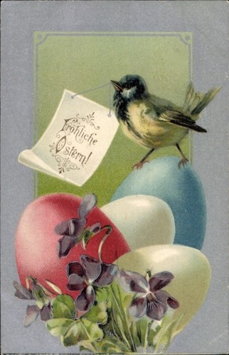 Glückwunsch ostern vogel - glückwunsch,