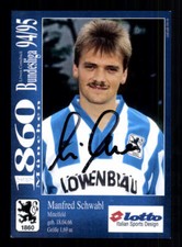 Manfred Schwabl Autogrammkarte