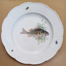 Meissen Teller Fisch