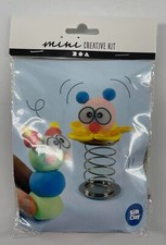 Mini Kreativ Set Clown Figuren Knete Modelliermasse Silk Clay Bastelset