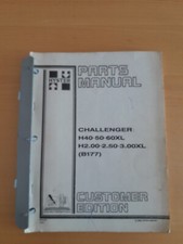 Hyster Stapler Ersatzteilkatalog Challenger H40-50-60XL B177