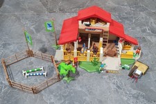Playmobil 4190 Moderner Reiterhof Reitstall Pferdestall Stall Ponyhof Pferde