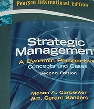 Strategisches Management: Konzepte Und Fälle Gerry, Carpenter, Mason