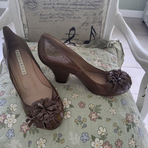 Pura lopez pumps lackleder - pura,