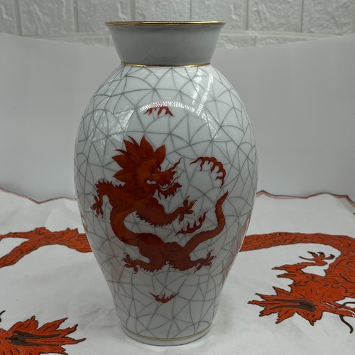 Porzellan vase drache ming - porzellan,