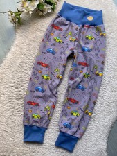 ♥ Pumphose Kind Mitwachshose ♥ Gr.  104 - 110 NEU Handmade *Autos*