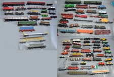 große Sammlung Konvolut 88 alte Waggons Güterwagen Personenwagen H0 Modellbahn