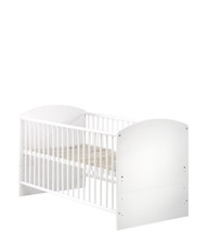 Schardt 04 497 02 02  Kinderbett Weiß 70 x 140cm mit Umbausatz Classic Line AI2