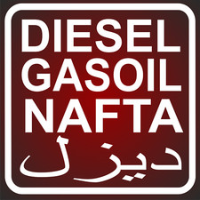 Diesel Aufkleber 10cm Tanken