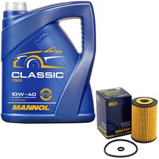 Motoröl Set 10W-40 5 Liter +