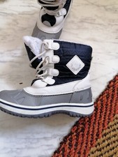 Winterstiefel Mädchen Gr. 31 Gebraucht Weiß