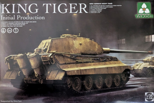 Takom 2096 king tiger - 1:35,