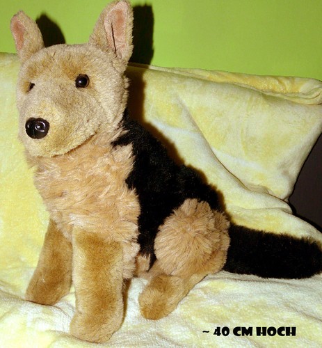 Schäferhund kuscheltier - schäferhund,