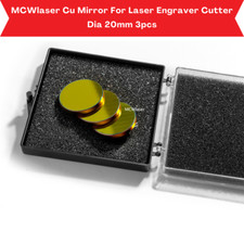 3 Stück CO2 Cu Spiegel CO2