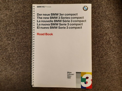 Bmw 3er serie road book - 3er,