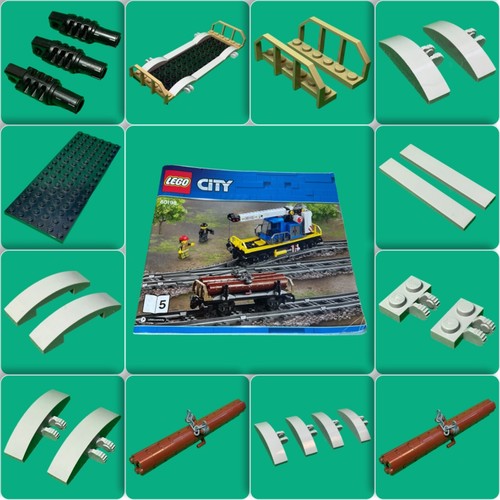 Lego eisenbahn 60198 waggon - eisenbahn,