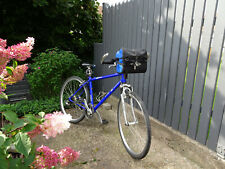 Kettler-Crossrad,  Alu,  28Zoll, 2 Trelock-Leuchten, blau