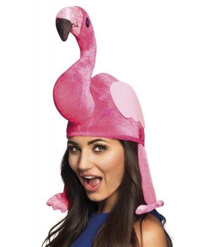 Hawaii flamingo hut kleid - hawaii,