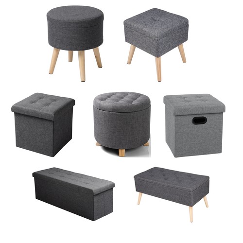 Sitzhocker mit stauraum - mit,