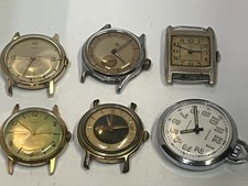 6er Konvolut Timex Anker Osco Baldur mech.60er70er alle Defekt
