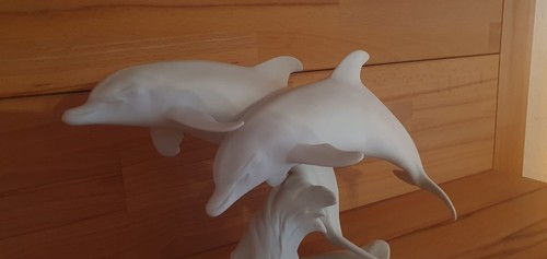 Kaiser porzellan delphin 2er - porzellan,