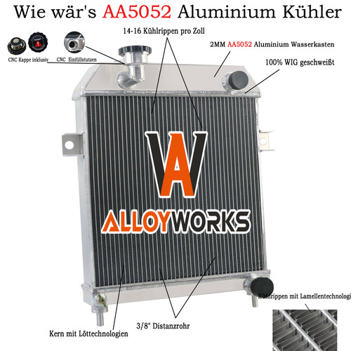 Reihig kühler für1963 1968 - reihig,
